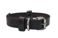 Soft Touch Collars - Leather Dog Collar Brown - Genuine Real Leather