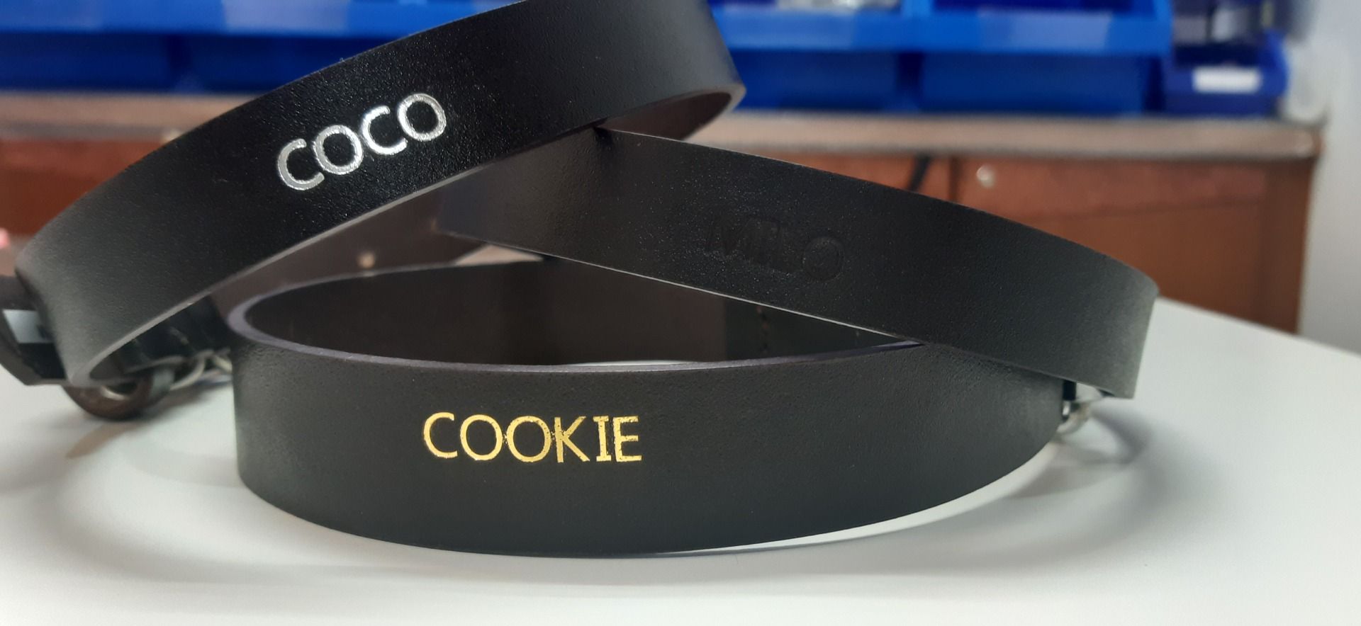 Soft Touch Collars - Leather Dog Collar Brown - Genuine Real Leather