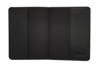 Leather Passport Holder - Passport Cover Leather - Leather Passport Case - Passport Pouch - Oxhide 4055 BLACK