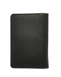 Passport Wallet Leather - Leather Passport Holder - Passport Cover Leather- Oxhide 4297 BLACK