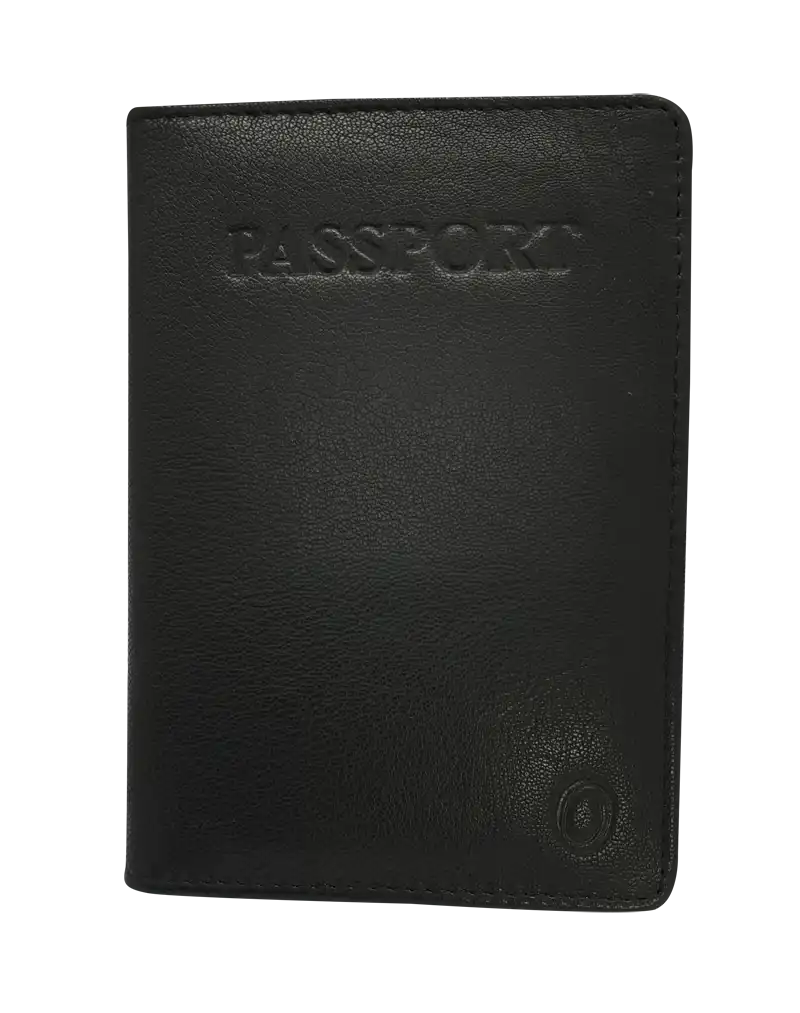 Black leather passport wallet 4297 – Oxhide