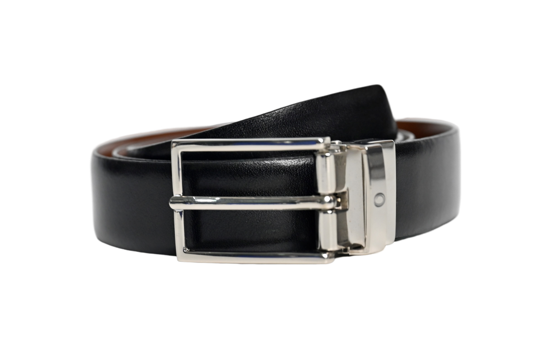 Oxhide Spanish Leather Reversible Belt - Toledo Men Belt/ Genuine Leather Belt/ Leather Belt /Formal Belt/Black belt/Brown belt -BLR18 30mm Toledo