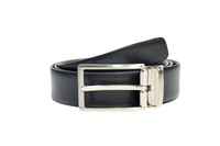 Oxhide Spanish Leather Reversible Belt R24 - yp silon Men Belt/ Genuine Leather Belt/ Leather Belt /Formal Belt/Black belt/Brown belt