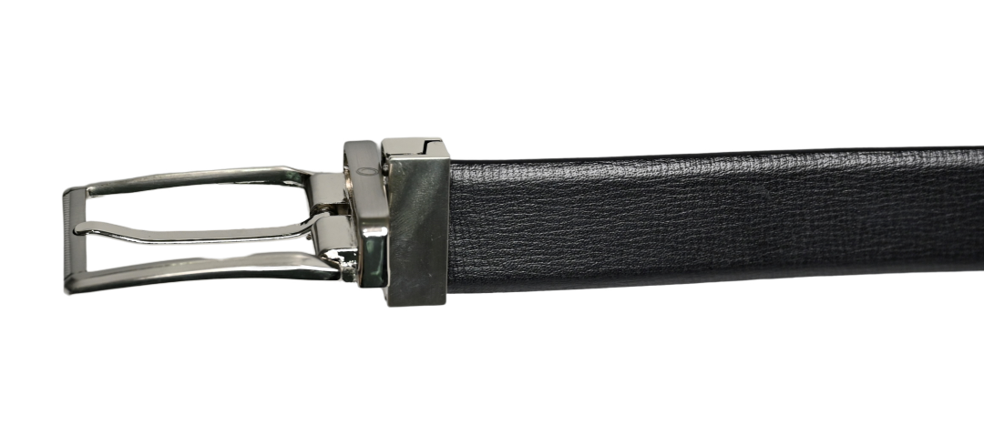 Leather Belt Men - Genuine Leather Belt - Formal Belt Men - Belt for Business Pant for Men - Reversible Leather Belt - Black Leather Belt - Leather Belt - Oxhide R4-Gallan