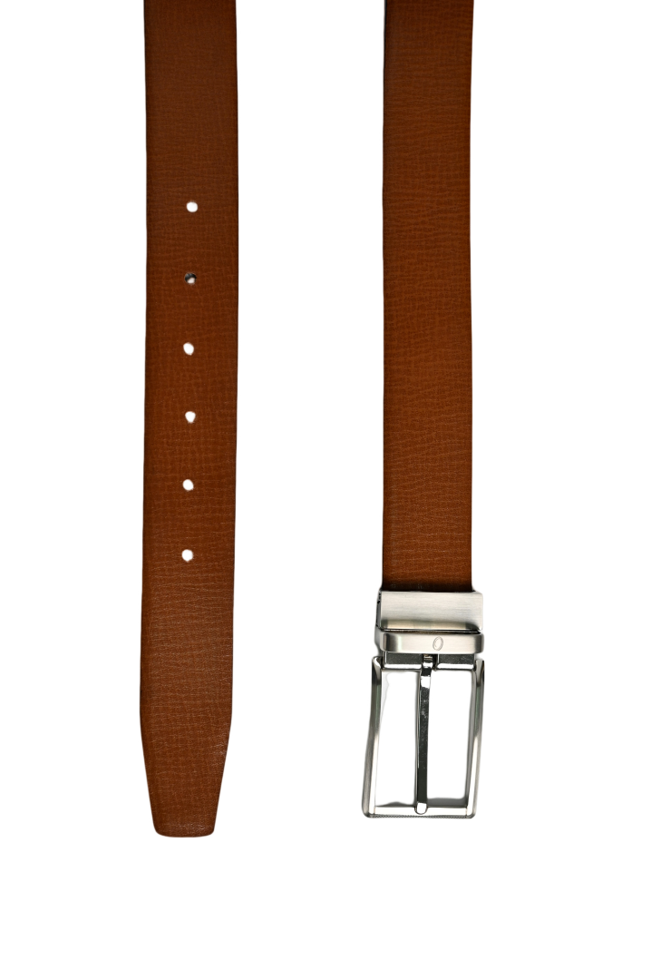 Leather Belt Men - Genuine Leather Belt - Formal Belt Men - Belt for Business Pant for Men - Reversible Leather Belt - Black Leather Belt - Leather Belt - Oxhide R4-Gallan