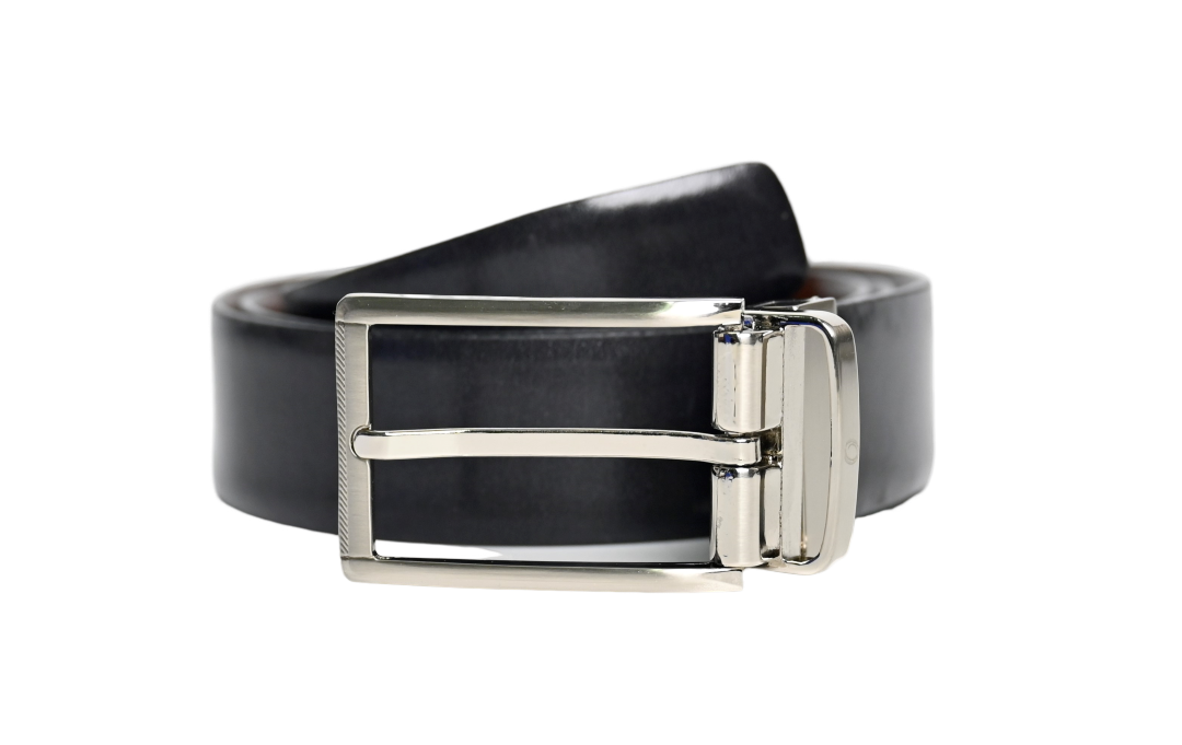 Genuine Leather Belt - Formal Belt Men - Reversible Leather Belt - Black and Brown Leather Belt - Oxhide Fabric R9