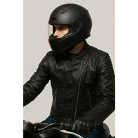 Real Leather Jacket Black- Lamb skin Jacket- Jacket for Men- Oxhide RACER
