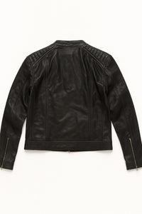 Real Leather Jacket Black- Lamb skin Jacket- Jacket for Men- Oxhide RACER