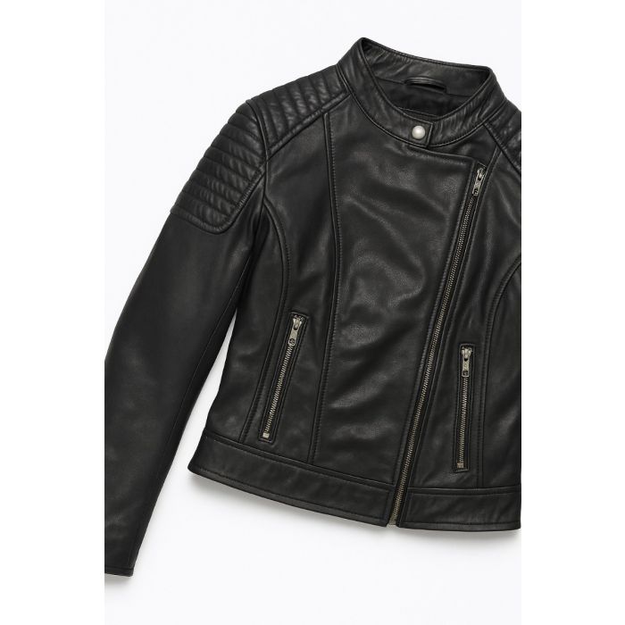 Real Leather Jacket Black- Lamb skin Jacket- Jacket for Men- Oxhide RACER