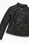 Real Leather Jacket Black- Lamb skin Jacket- Jacket for Men- Oxhide RACER