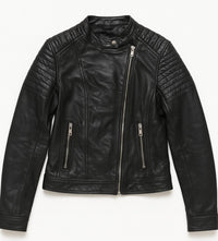 Real Leather Jacket Black- Lamb skin Jacket- Jacket for Men- Oxhide RACER