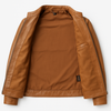 Real Leather Jacket Brown- Lamb skin Jacket- Jacket for Men- Oxhide RI56 BRN
