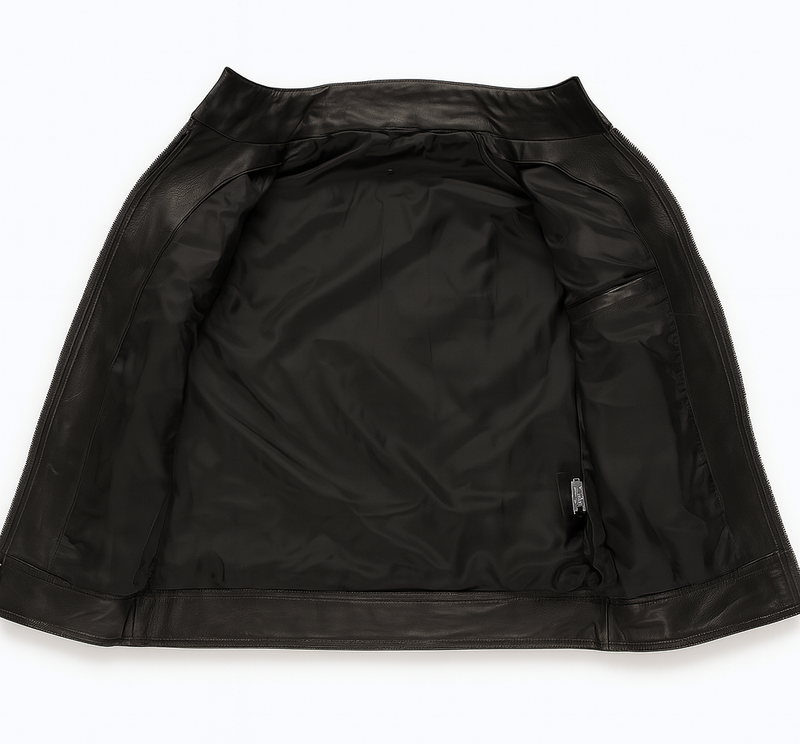 Real Leather Jacket Black- Lamb skin Jacket- Jacket for Men- Oxhide RI56