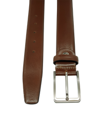 Formal Belt Men - Real Leather - Business / Office wear belt - Brown S27 Toledo