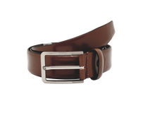 Formal Belt Men - Real Leather - Business / Office wear belt - Brown S27 Toledo