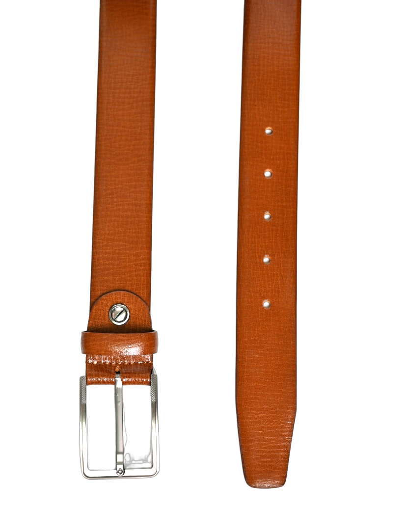 Formal Belt Men - Real Leather Tan Belt -Business / Office wear belt -Oxhide S9 GALLAN