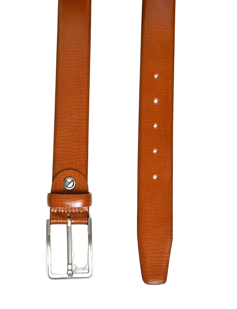 Formal Belt Men - Real Leather Tan Belt -Business / Office wear belt -Oxhide S9 GALLAN