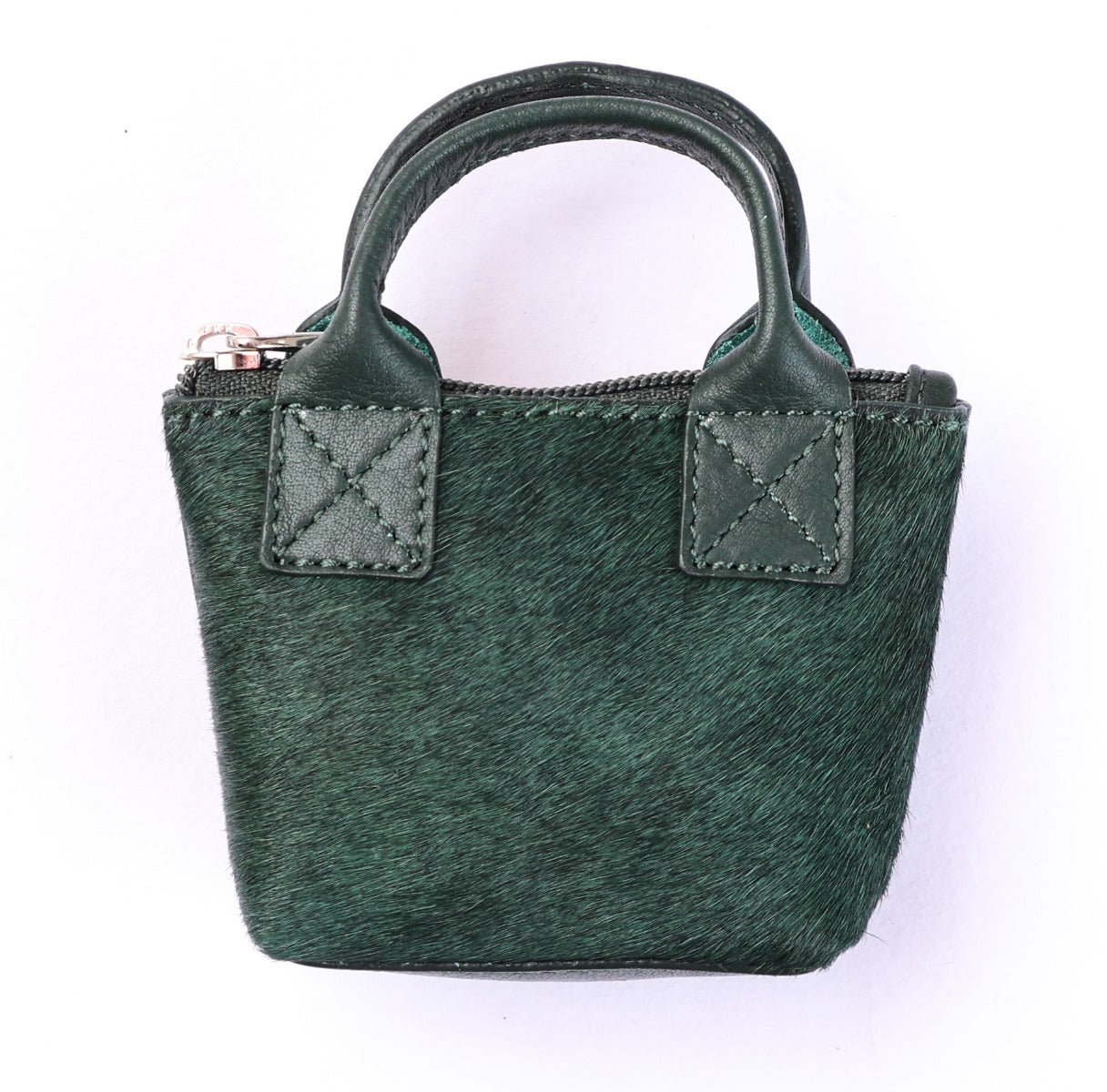 Oxhide Leather Coin Purse , Coin Pouch ,key pouch - SD10 Green