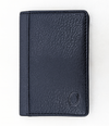 Oxhide Real leather slim black- minimalist wallet -SD11