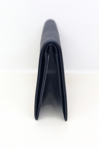 Oxhide Real leather slim black- minimalist wallet -SD11