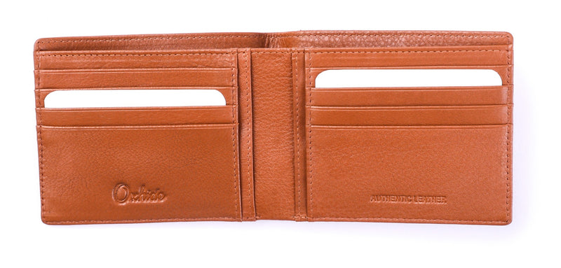 Wallet for Men with coin pouch-Minimalist Wallet -Full Grain Leather Wallet-Slim Wallet BROWN Wallet -SD12 Oxhide