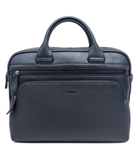 Leather Laptop Bag for Men - Full Grain Leather messenger Bag -Mens Laptop Bag Black - Oxhide SD14