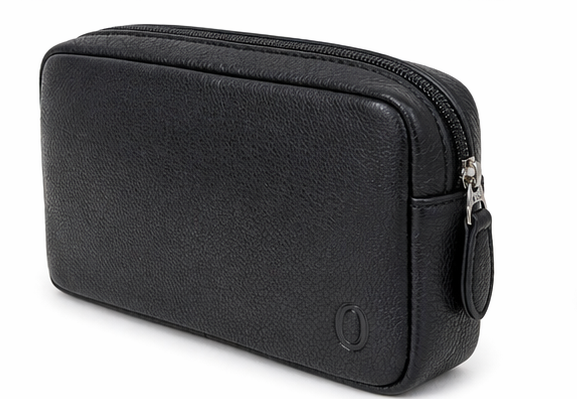 Leather clutch for Men - Leather Bag -Travel Bag-Toliet bag- Wristlet for Men - SD16