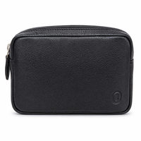 Leather clutch for Men - Leather Bag -Travel Bag-Toliet bag- Wristlet for Men - SD16