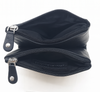 Oxhide Real Leather Coin Pouches Purses  Multi purpose Pouch Card Holder BLACK-SD17