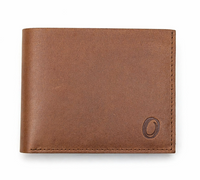 Full Grain Leather Wallet-Slim Wallet Brown- SD24 Oxhide