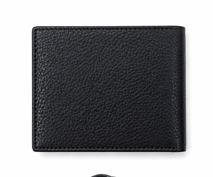 Wallet for Men with coin pouch-Minimalist Wallet -Full Grain Leather Wallet-Slim Wallet BlacK Wallet - SD25 Oxhide
