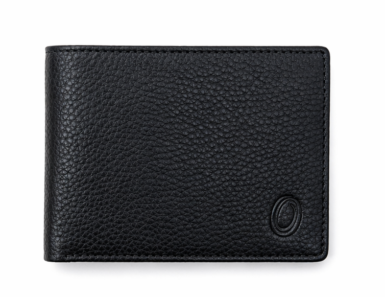 Wallet for Men with coin pouch-Minimalist Wallet -Full Grain Leather Wallet-Slim Wallet BlacK Wallet - SD25 Oxhide