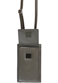 Cow Leather Phone Bag -Top Grain Leather -OXHIDE SDB5 Green