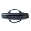 Black Mens Leather Laptop office Bag -Travel bag -Sling Bag- Executive Black Bag -Oxhide CR011