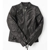 Real Leather Jacket Black- Lamb skin Jacket- Jacket for Men- Oxhide SMITH Black