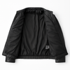 Real Leather Jacket Black- Lamb skin Jacket- Jacket for Men- Oxhide SMITH Black