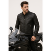 Real Leather Jacket Black- Lamb skin Jacket- Jacket for Men- Oxhide SMITH Black