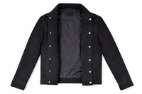 Real Leather Jacket Brown- Lamb skin Jacket- Jacket for Men- Oxhide Trucker suede Black