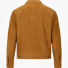 Real Leather Jacket Brown- Lamb skin Jacket- Jacket for Men- Oxhide Trucker suede