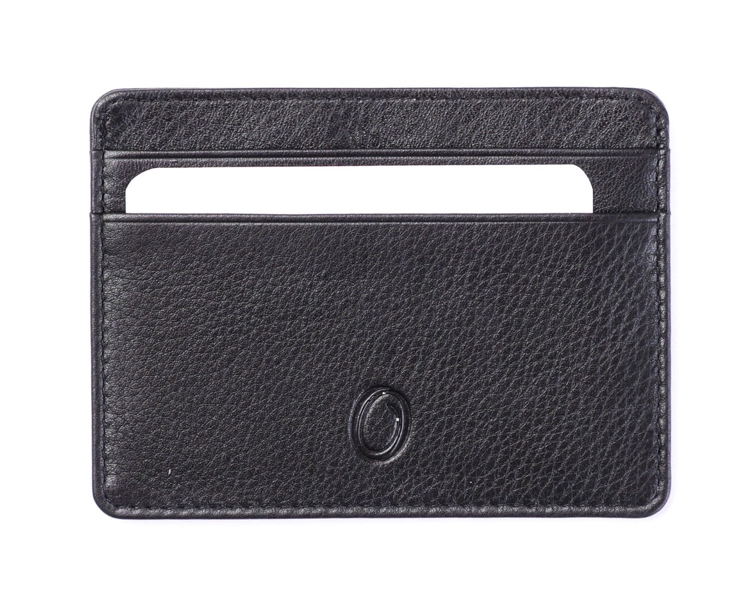 Leather Card Holder -Leather cardholder - Leather Card Case - Leather Card Pouch - Card Sleeve - Oxhide 4181 Black