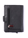 Pull up Wallet for Men -Full Grain Leather Wallet Black- SD05 Oxhide