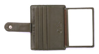 Leather Card Holder -Leather cardholder -Leather Card Case - Leather Card Pouch - Card Sleeve - Oxhide AS4 Green