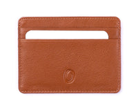 Leather Card Holder - Leather cardholder - Leather Card Case - Leather Card Pouch - Card Sleeve - Oxhide 4181 Tan