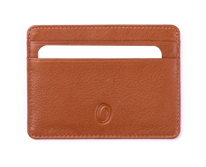 Leather Card Holder - Leather cardholder - Leather Card Case - Leather Card Pouch - Card Sleeve - Oxhide 4181 Tan