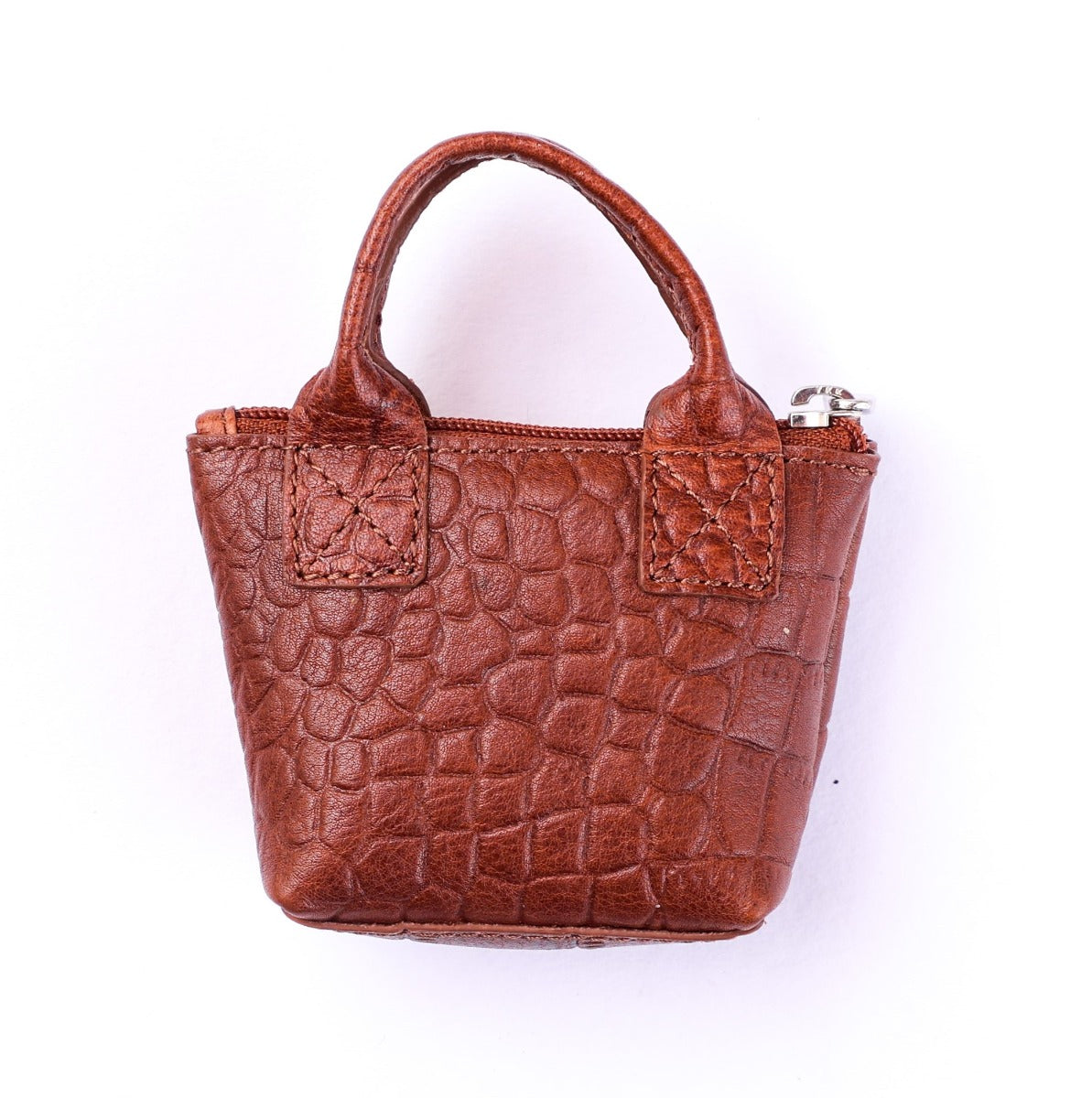 Oxhide Leather Coin Purse , Coin Pouch ,key pouch - SD10 Brown