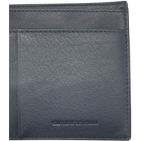 Leather Wallet for Men - First Layer Leather Wallet - Bifold Wallet- Blue Wallet - J0004 Oxhide
