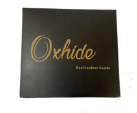 Leather Key Pouch - Leather Coin Pouch - Leather Coin Case - Leather Pouch - Card Sleeve - Multipurpose Pouch - Oxhide 4427 BLACK