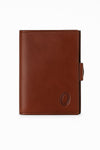 Oxhide Compact wallet in Vintage Leather in Brown colour with coin pouch-OXHIDE J0086 BROWN