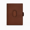 Oxhide Compact wallet in Vintage Leather in Brown colour-OXHIDE J0085 BROWN