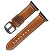 Leather Apple watch strap Yellow Brn Designer 38,40,41 / 42,44,45 mm - OXHIDE